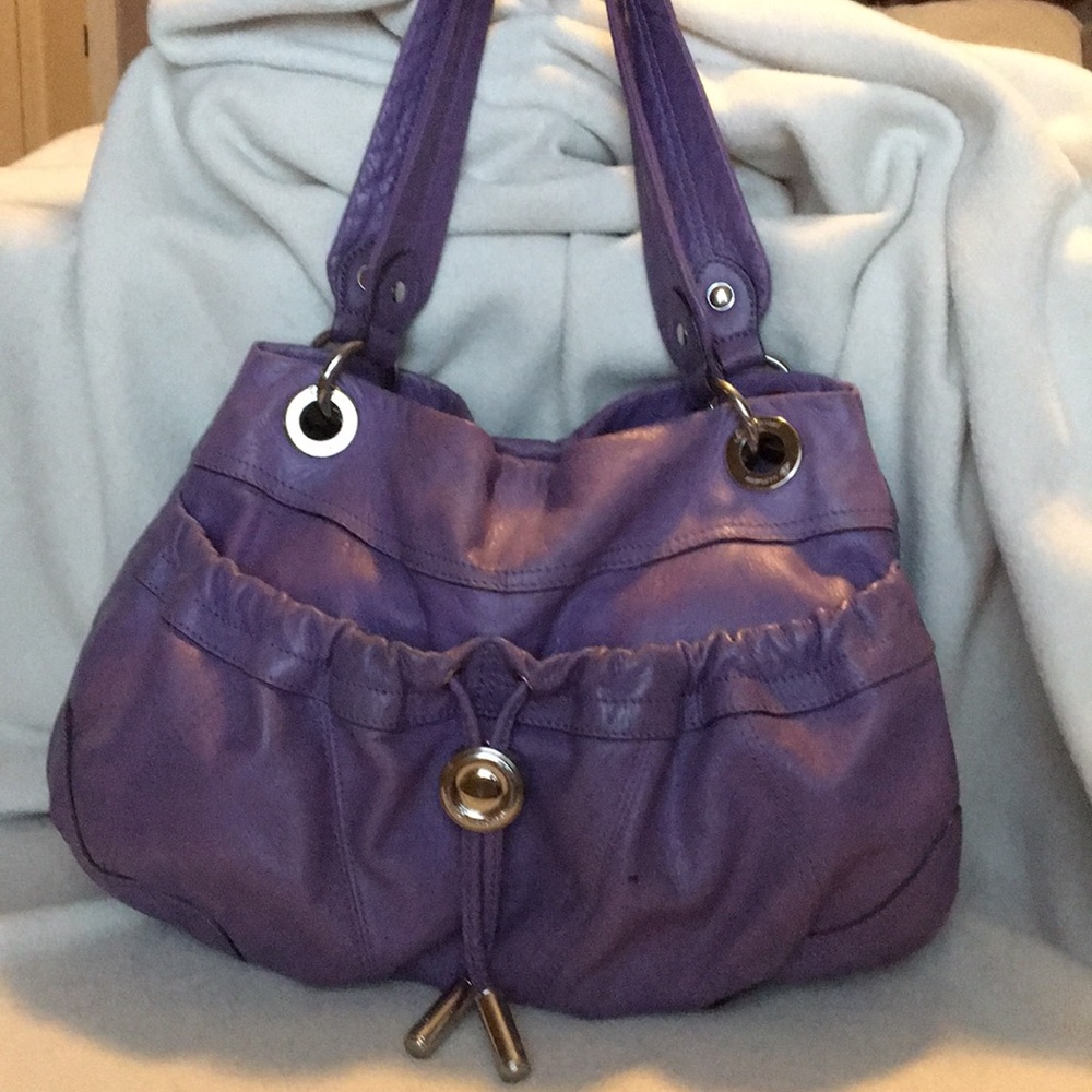 B. Makowsky purple hobo purse